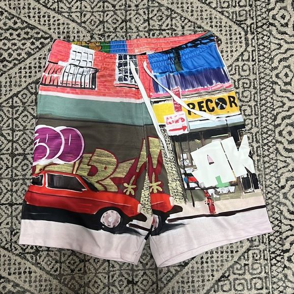 AKOO 9 piece bundle denim and sweats with tee and polos LARGE and size 34 - Picture 6 of 12